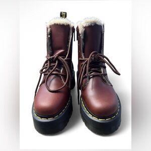 Dr. Martens Brown Jadon Fleece Boots